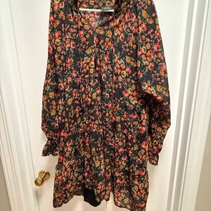 Vince Camuto Floral Blouse